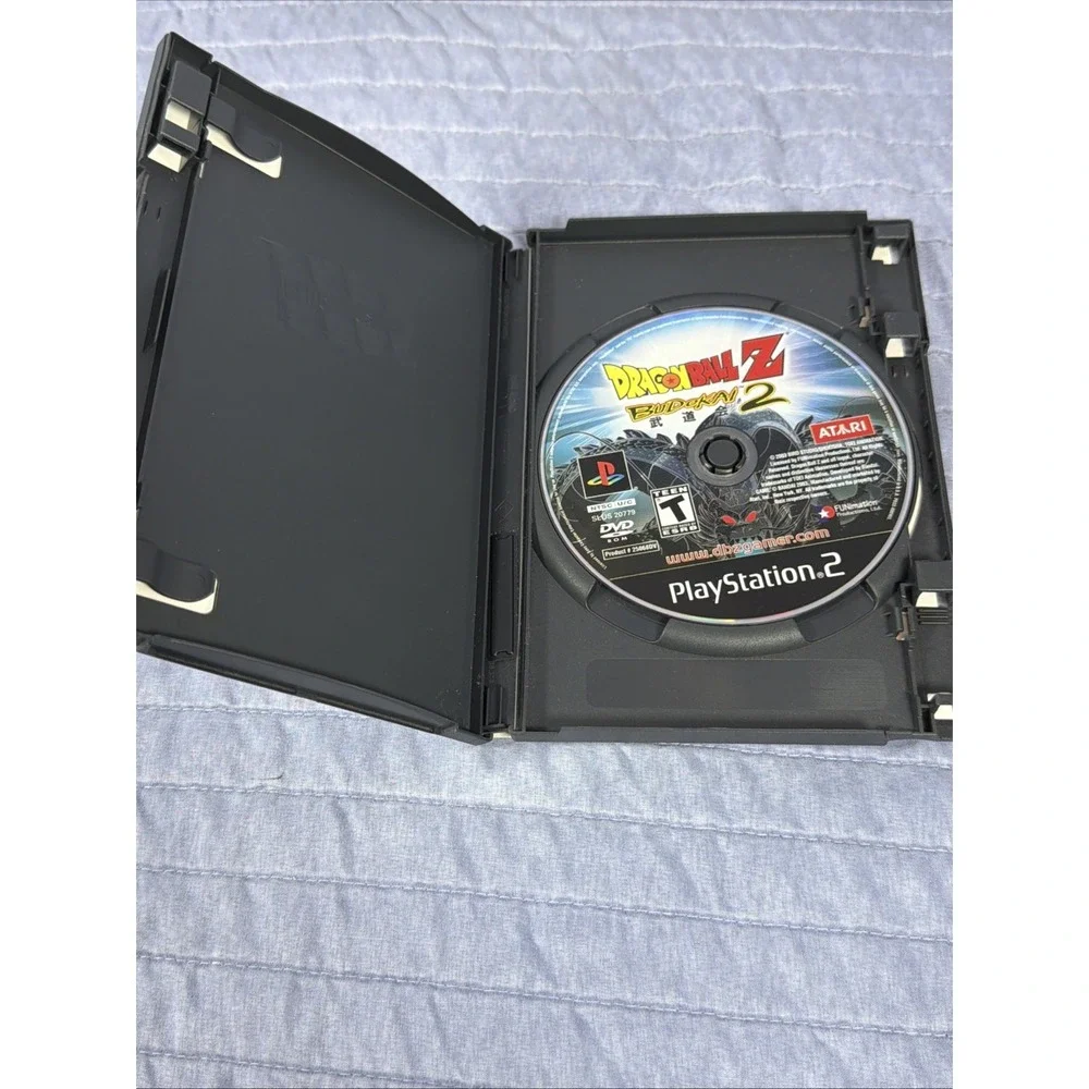 Dragon Ball Z Budokai 2 PS2 PlayStation 2 Tested Working No Manual Game